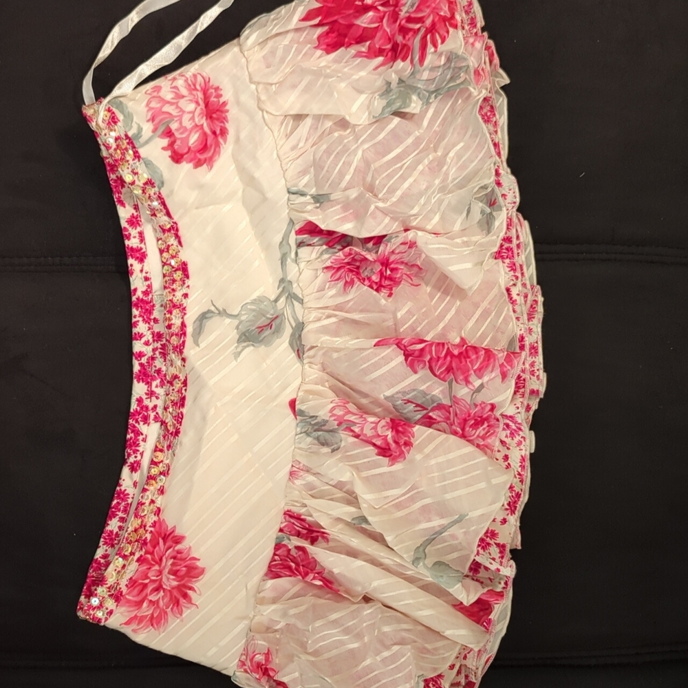 Vintage silk Abercrombie & Fitch miniskirt